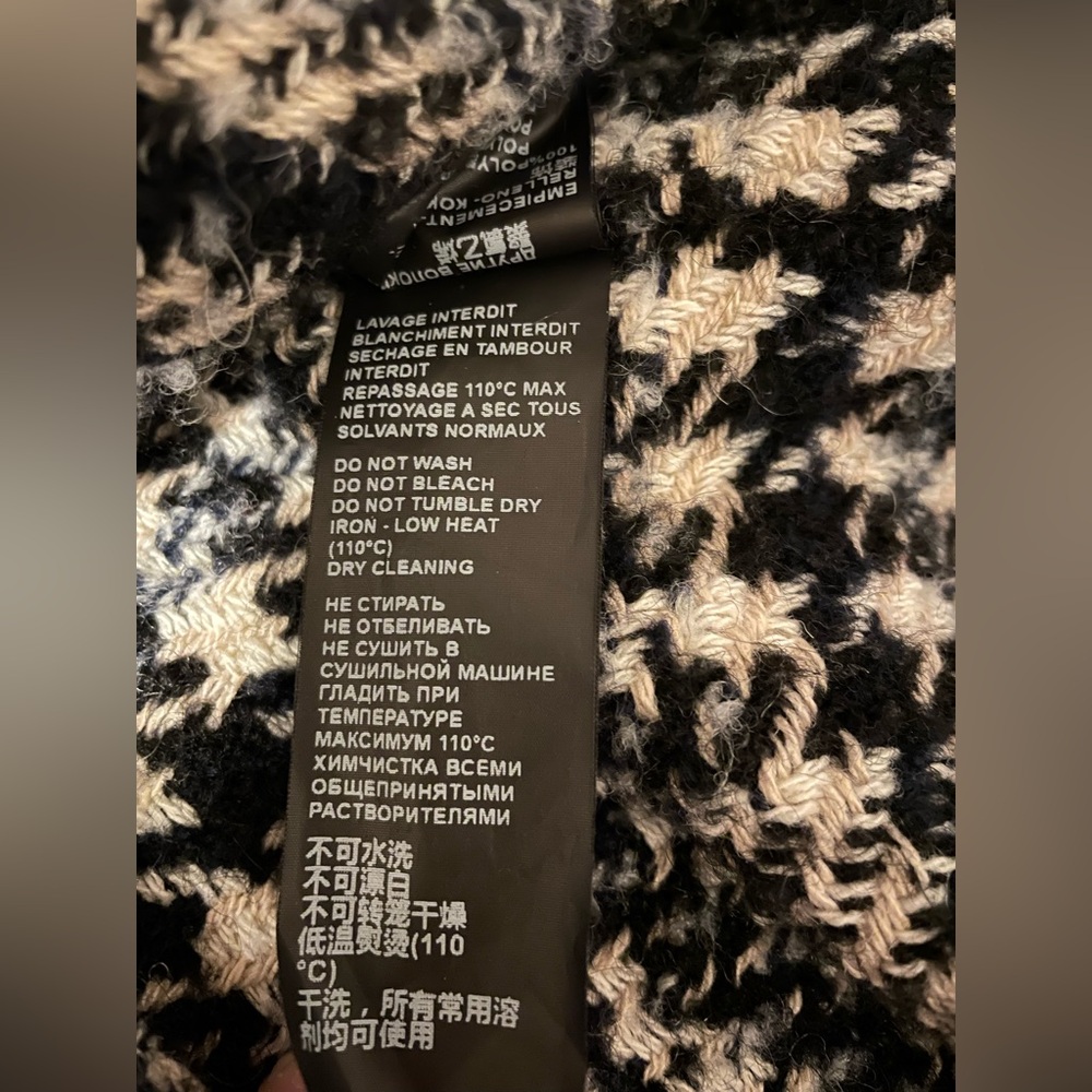 The Kooples Oversized Tweed Wool Blend Shacket - Picture 7 of 10